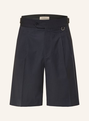 Reternity Chino Šortky Baggy Fit tmavě modrá / šedá