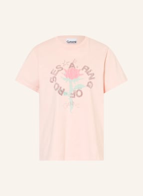 Ganni T-Shirt rosa