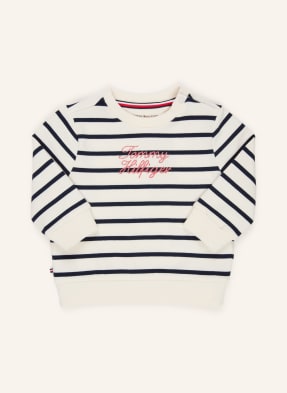 Tommy Hilfiger Mikina krémová / tmavě modrá