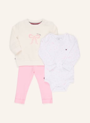 Tommy Hilfiger Sada: Body A Pyžamo růžová / bílá