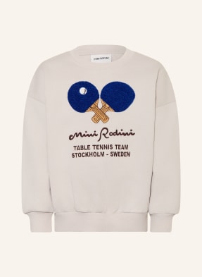Mini Rodini Mikina šedá / tmavě hnědá / modrá