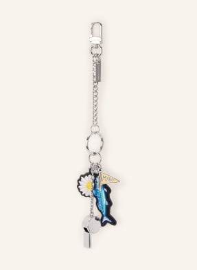 Marc Jacobs Taschenanhänger The Cluster Charm silber
