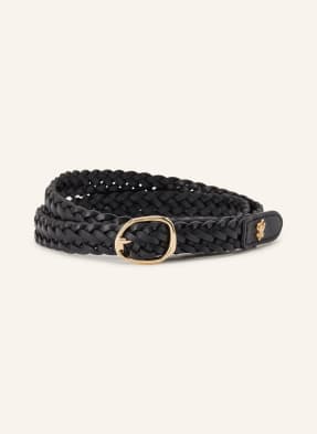 Tommy Hilfiger Kožený Opasek Sculpt 2.0 černá