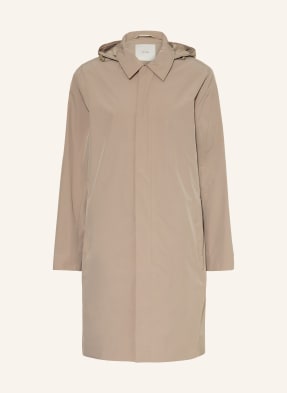 Calvin Klein Mantel Mit Abnehmbarer Kapuze beige