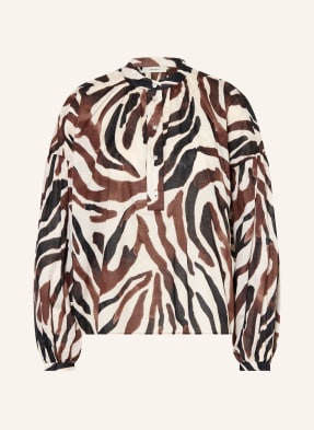 Inwear Blůza Rosalieiw hnědá / krémová / černá