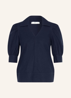 Inwear Blůza Edithiw S Lnem tmavě modrá