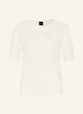 Boss Strickshirt Fiaffu weiss