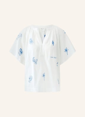 Oui Blusenshirt weiss