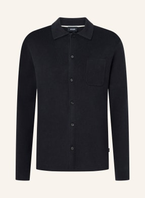 Joop! Strick-Overjacket Aco blau
