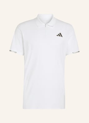 Adidas Originals Funkční Polokošile Climacool  Freelift Pro bílá / tmavě šedá