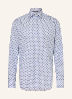 Eton Košile Contemporary Fit tmavě modrá / hnědá / tmavě modrá