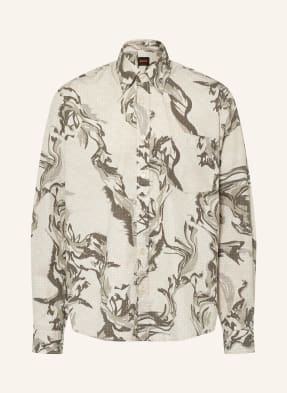 Boss Hemd Lobey Comfort Fit beige