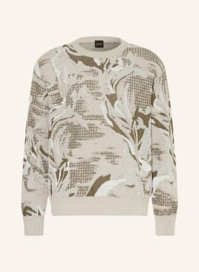 Boss Pullover Aflorado beige