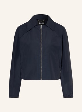 Boss Trench-Jacke Cabasy blau