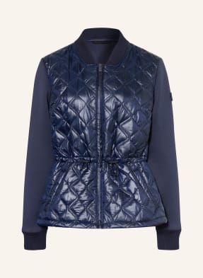 Boss Steppjacke Pranas Im Materialmix blau