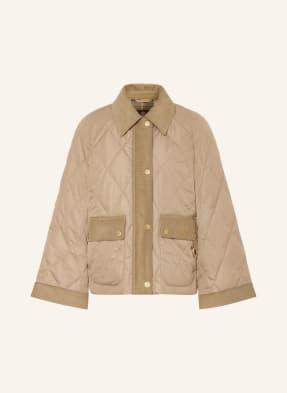 Barbour Prošívaná Bunda Kilnwick Quilt béžová