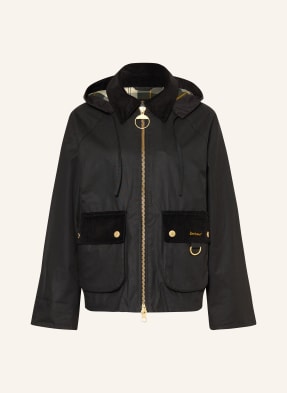 Barbour Jacke Carville Mit Abnehmbarer Kapuze schwarz