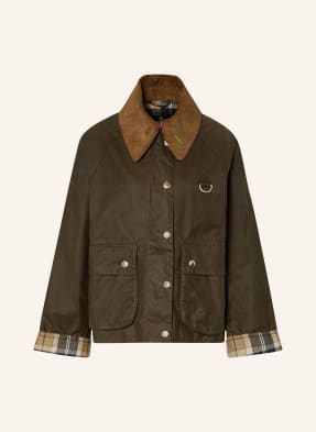 Barbour Polní Bunda Icons Spey tmavě hnědá / koňaková