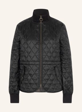 Barbour Prošívaná Bunda Hermione Quilt černá