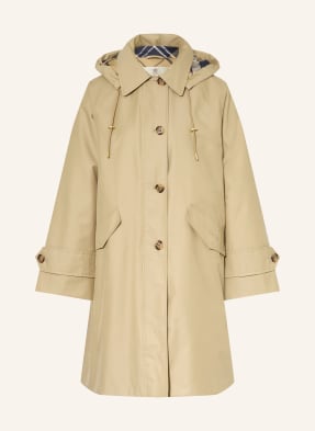 Barbour Kabát Harleigh S Odnímatelnou Kapucí velbloudí
