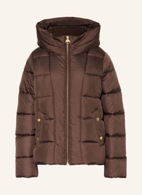Barbour International Prošívaná Bunda Brantley hnědá