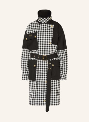 Barbour International Trenchcoat Gea černá / bílá