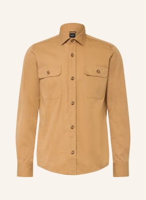 Boss Hemd Rob Casual Fit beige