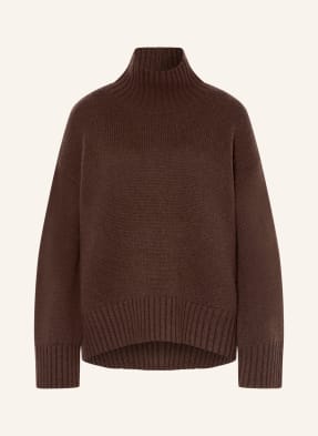 Barbour Svetr Woodhouse tmavě hnědá