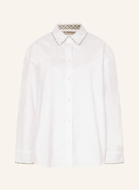 Barbour Košilová Blůza Alverstone bílá / béžová / světle zelená