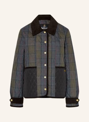Barbour Steppjacke Ainsdale Im Materialmix gruen
