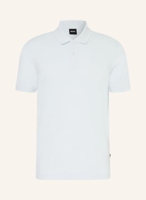 Boss Piqué-Poloshirt Parlay blau