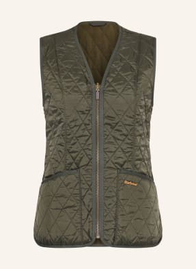 Barbour Steppweste Betty gruen