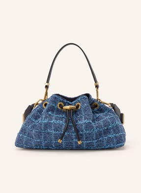 Jimmy Choo Beuteltasche Bon Bon In Jeansoptik blau