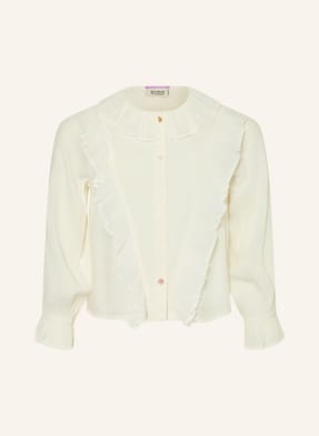 Scotch & Soda Blůza S Volánky bílá
