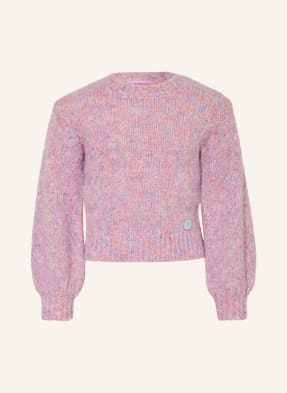 Scotch & Soda Svetr S Třpytivou Přízí světle fialová / starorůžová / tmavě modrá