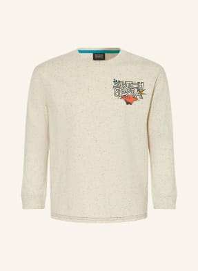 Scotch & Soda Tričko S Dlouhým Rukávem světle šedá / lososová / zelená