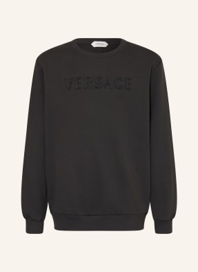 Versace Mikina tmavě šedá