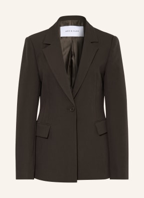 Mrs & Hugs Blazer braun
