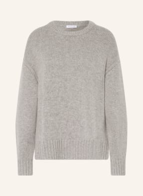 Mrs & Hugs Oversized-Pullover Mit Cashmere grau