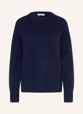 Mrs & Hugs Oversized-Pullover Mit Cashmere blau