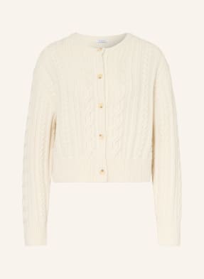 Mrs & Hugs Strickjacke Mit Cashmere weiss