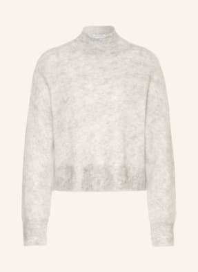Mrs & Hugs Pullover Mit Mohair grau