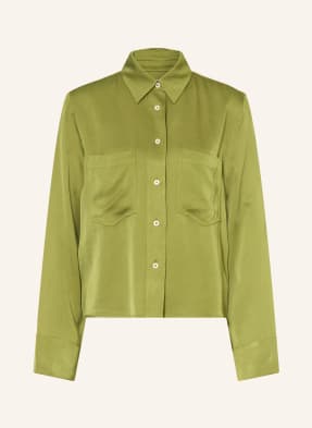 Marc O'polo Hemdbluse Aus Satin gruen