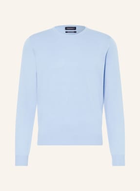 Strokesman's Cashmere-Pullover blau