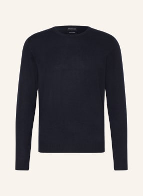 Strokesman's Cashmere-Pullover blau
