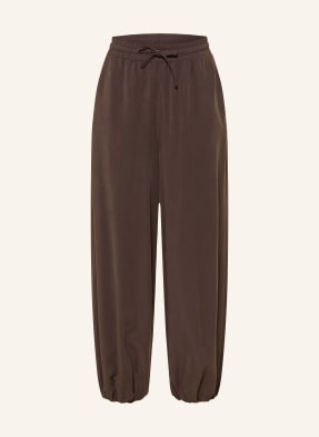 Smith & Soul Kalhoty Ve Stylu Joggingových Kalhot tmavě hnědá