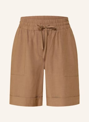Opus Pants Šortky Malotta světle hnědá