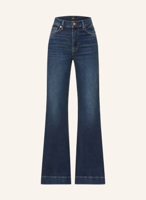 7 For All Mankind Wide Leg Jeans Modern Dojo blau