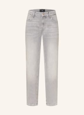 7 For All Mankind Rovné Džíny Calie Straight Ankle 3nt silver wash