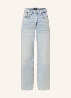 7 For All Mankind Rovné Džíny Stovepipe 3nr ghost blue
